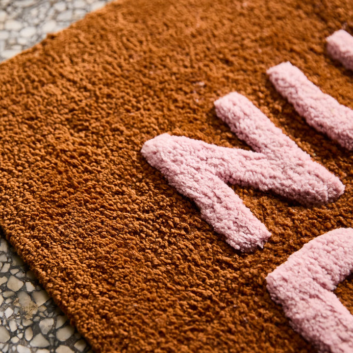 Nudie Rudie Bath Mat Mini Russet | Sage x Clare