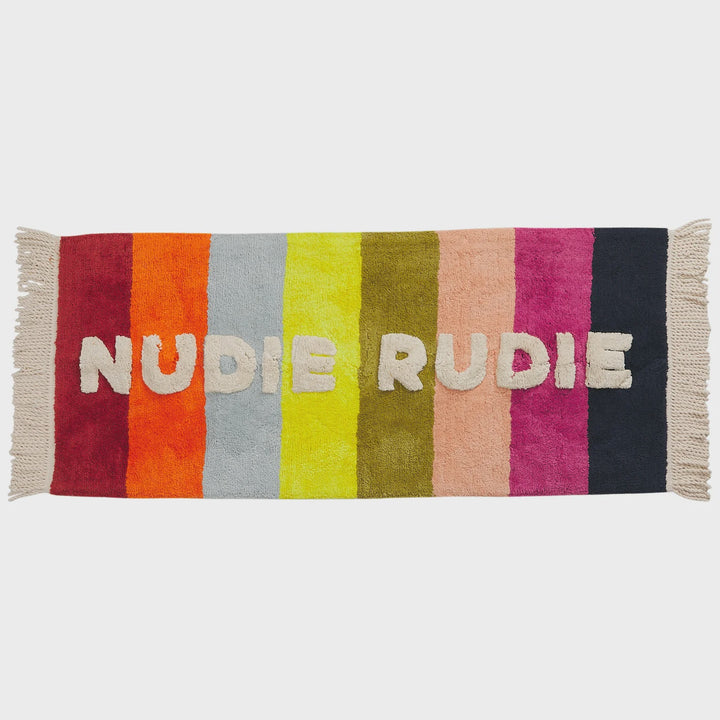 Martina Nudie Rudie Bath Runner Cornflower | Sage x Clare