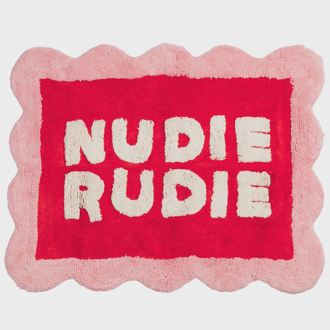 Romy Nudie Bath Mat Poppy | Sage x Clare