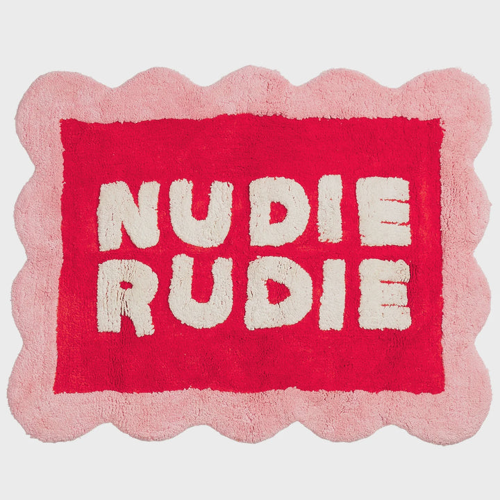 Romy Nudie Bath Mat Poppy | Sage x Clare