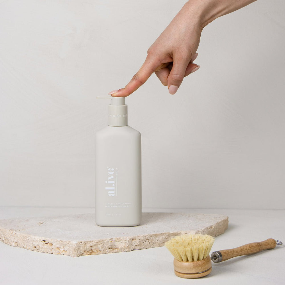 Al.Ive dishwashing liquid available from www.thecollectivenz.com