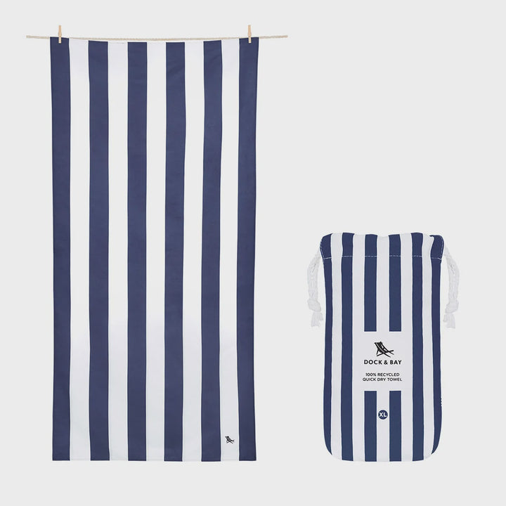 Beach Towel Cabana Collection XL | Whitsunday Blue