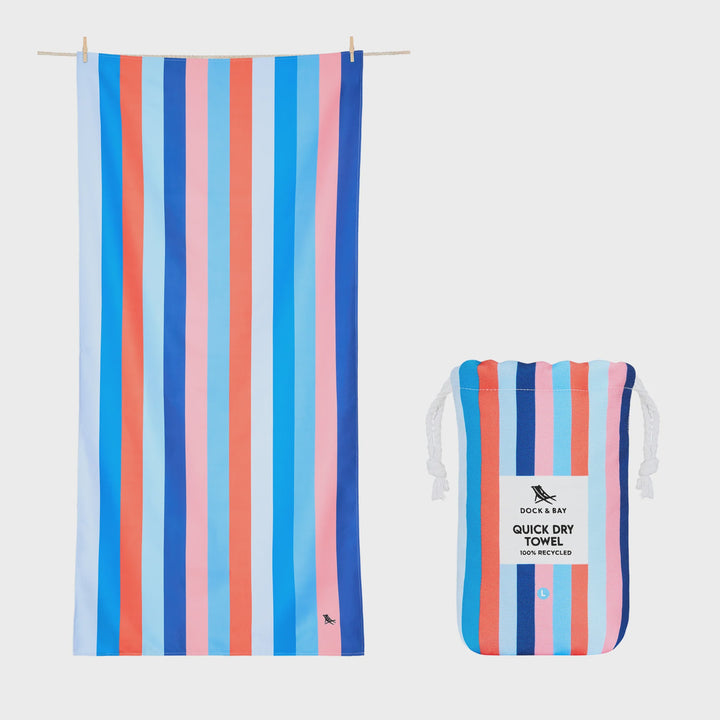 Dock & Bay Large Beach Towel Summer Collection | Ocean Pavilion
