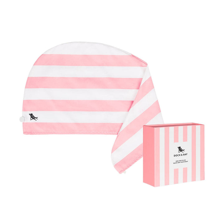Dock & Bay: Hair Wrap Cabana Collection | Malibu Pink