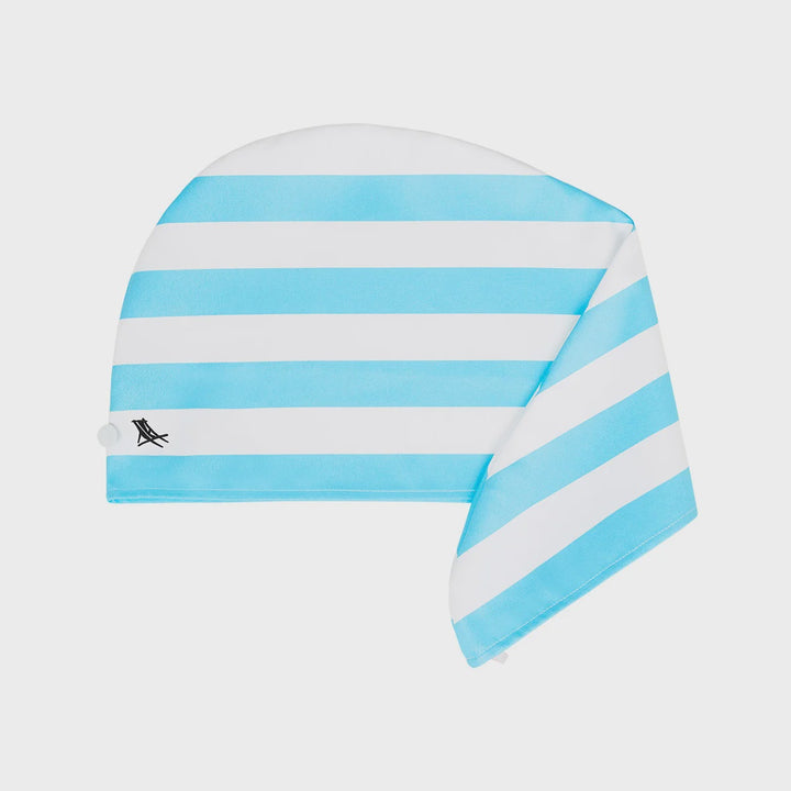 Dock & Bay: Hair Wrap Cabana Collection | Tulum Blue