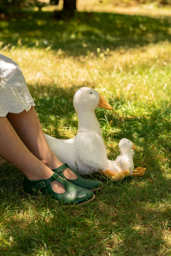 Nana Huchy snowy the goose available from www.thecollectivenz.com