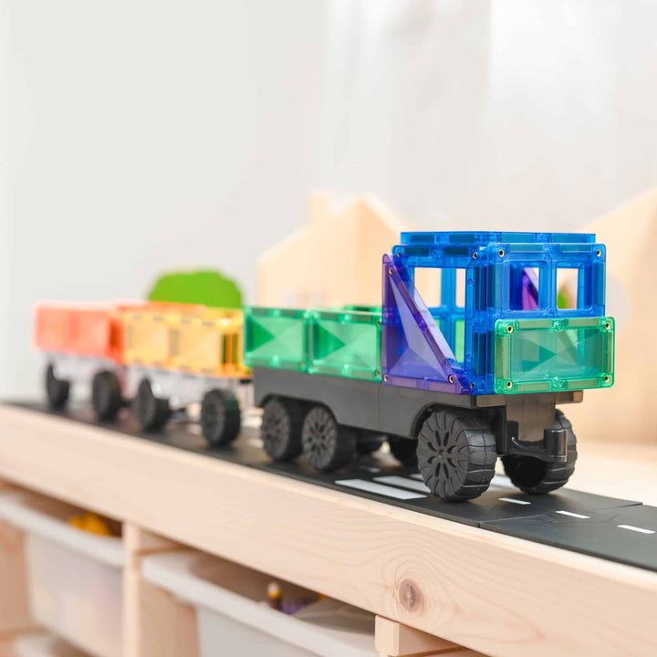 Connetix rainbow transport pack available from www.thecollectivenz.com