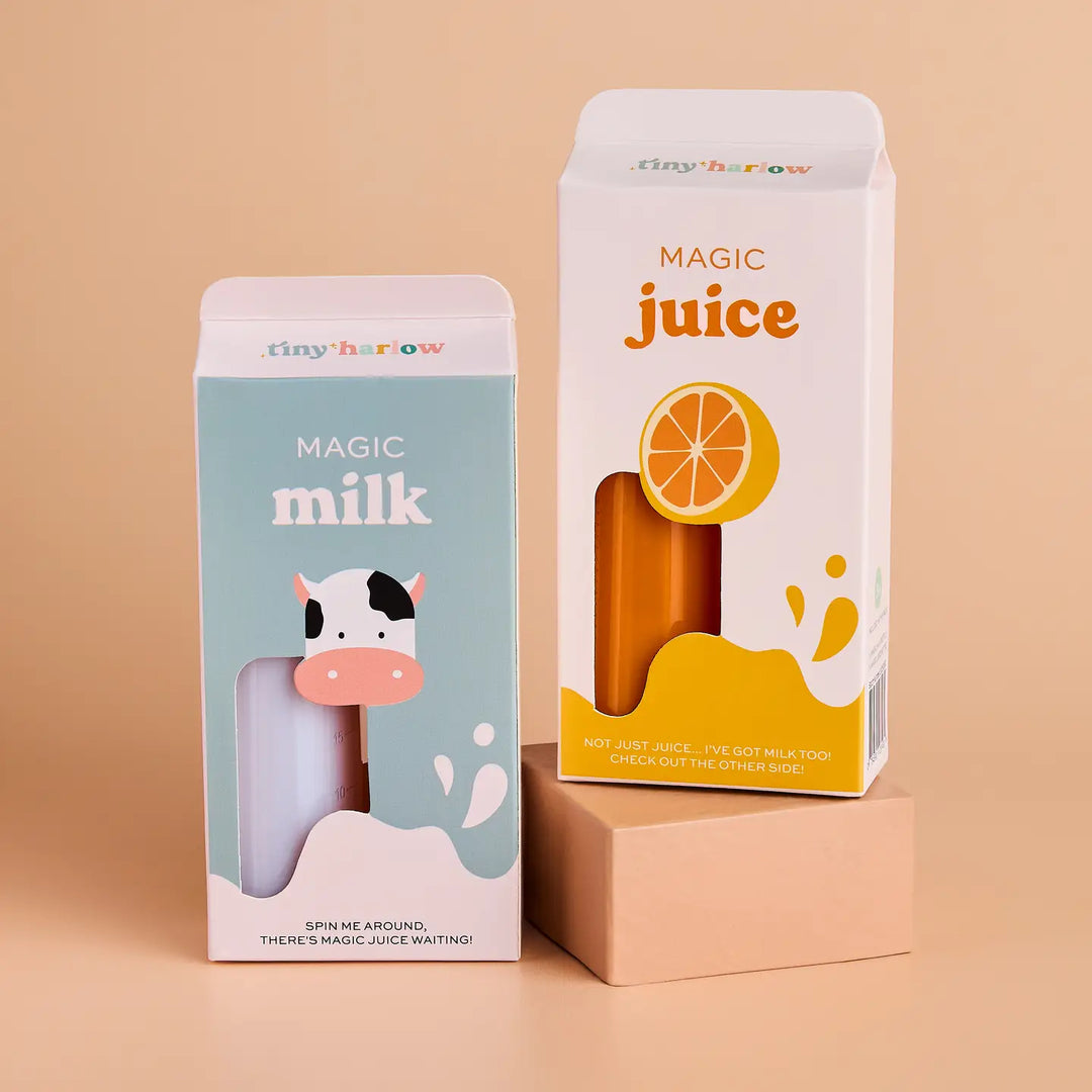 Tiny Tummies Magic Milk and Juice | Tiny Harlow