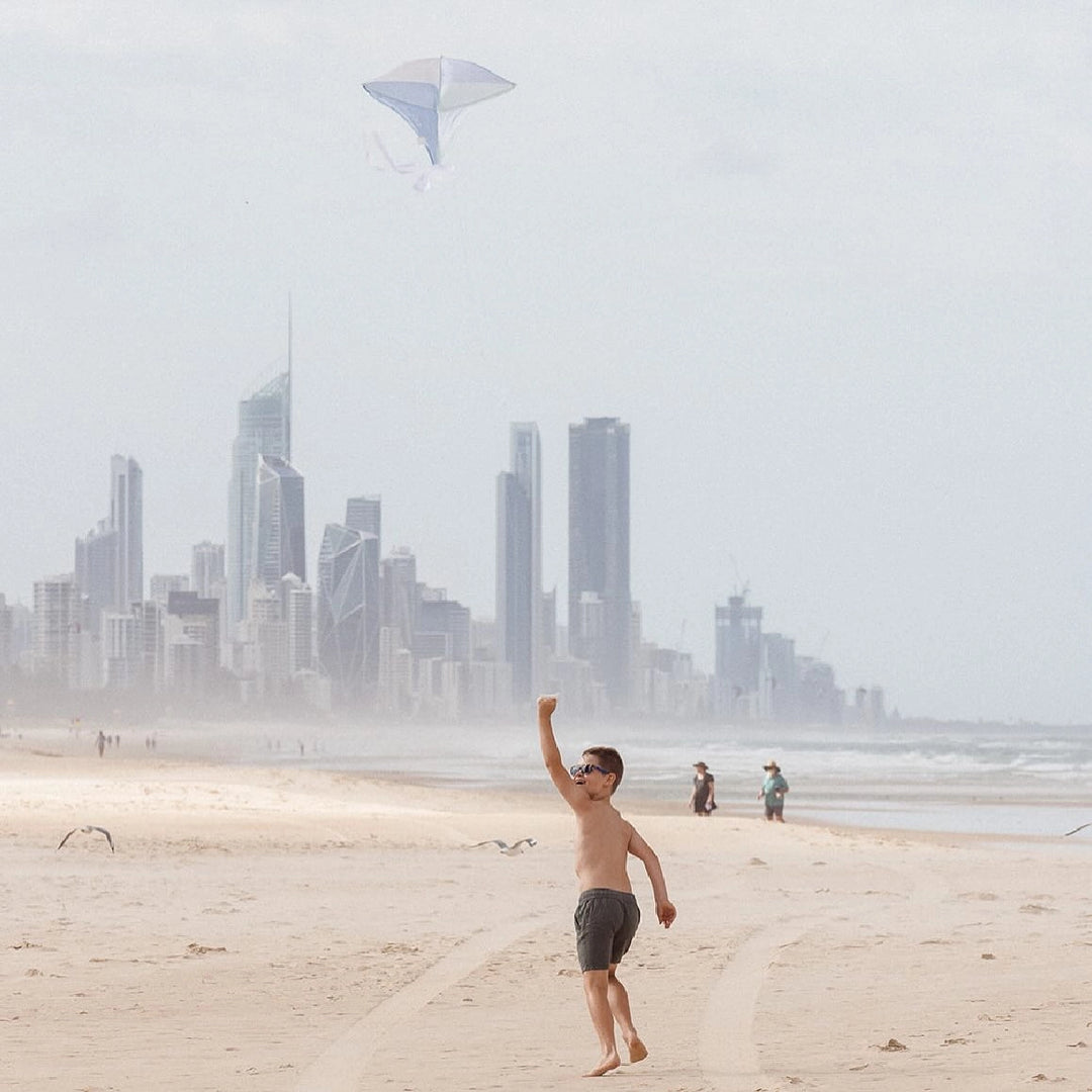 Traditional Kite Kirra Sunset | Coast Kids