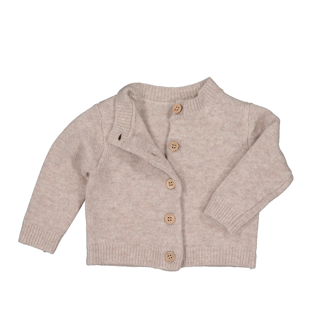 Wrap your little ones in the softness and warmth of our stunning Baby and Child Cardigan. Crafted from the finest 100% wool with a soft cashmere feel, In a rustic taupe colour this cardigan ensures a touch of luxury that's gentle on delicate skin. Available from www.thecollectivenz.com