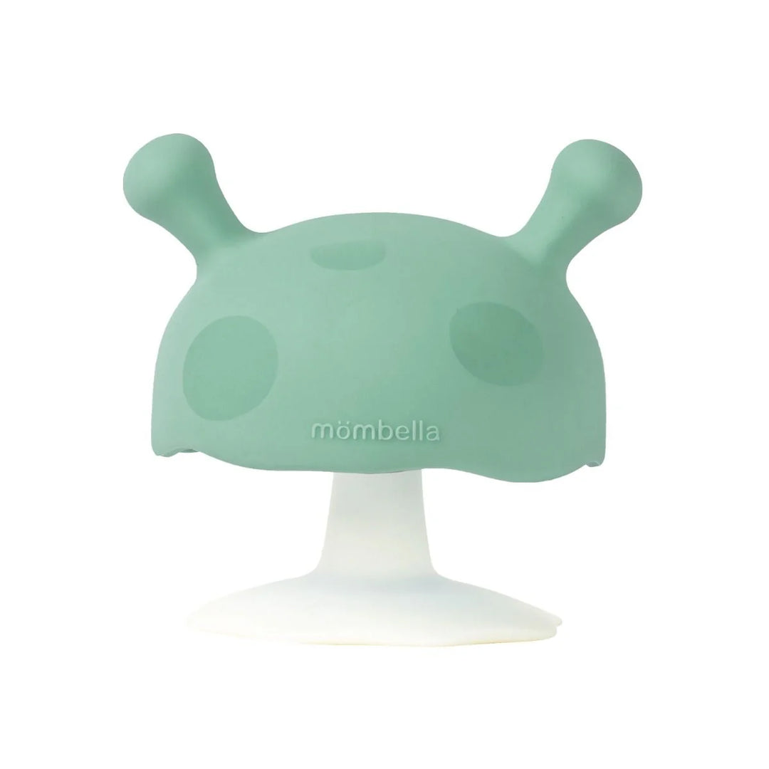Mombella Soothing Mushroom Teether - Eucalyptus