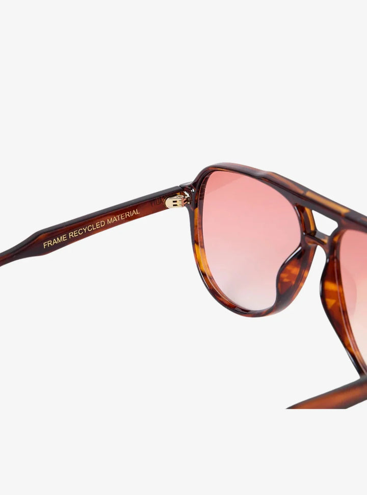 Farrah Bark Turtle Sunglasses | Reality