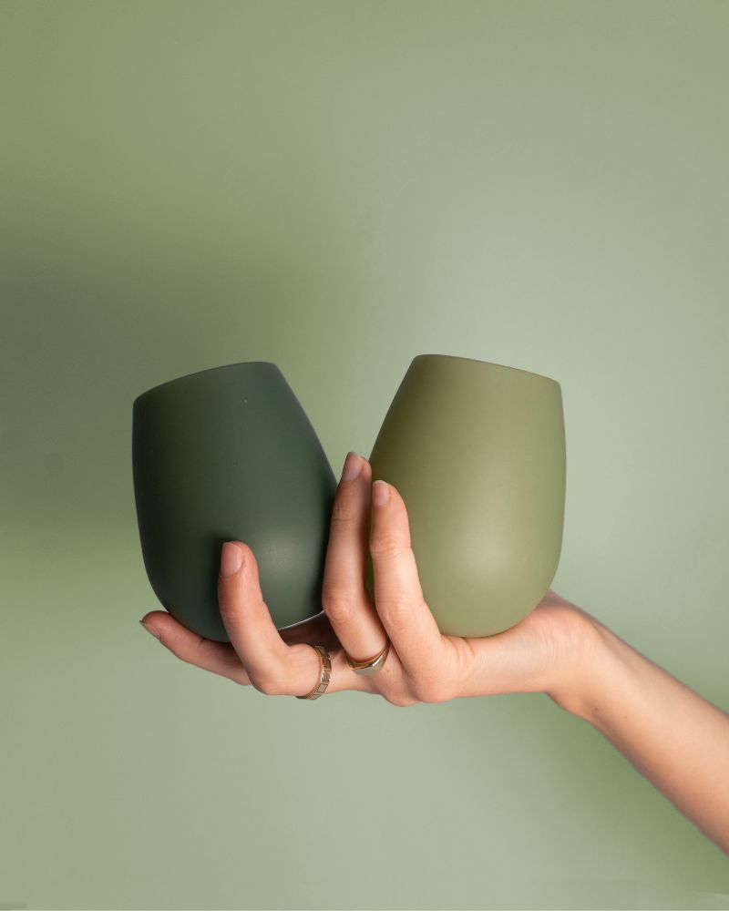 Porter Green unbreakable fegg tumblers available from www.thecollectivenz.com