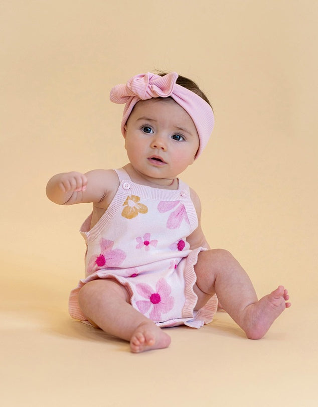 Grow Wild Knitted Flower Bodysuit