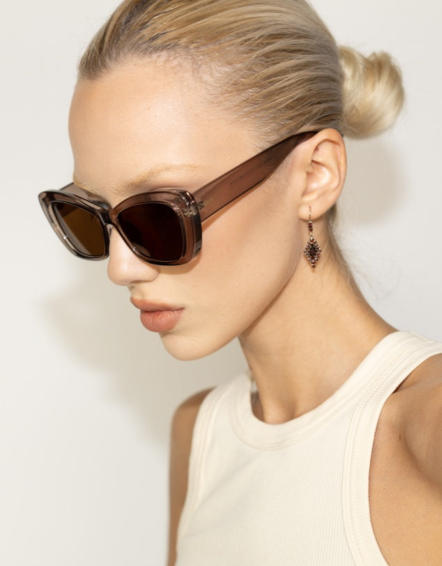 Absolutely Flawless Grey Mocca Sunglasses | Reality