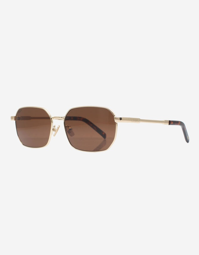 Limelight Gold Brown Sunglasses | Reality