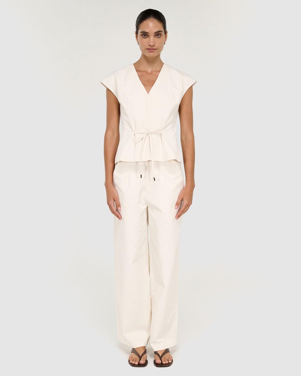 Roselle Tie front Top | Staple The Label