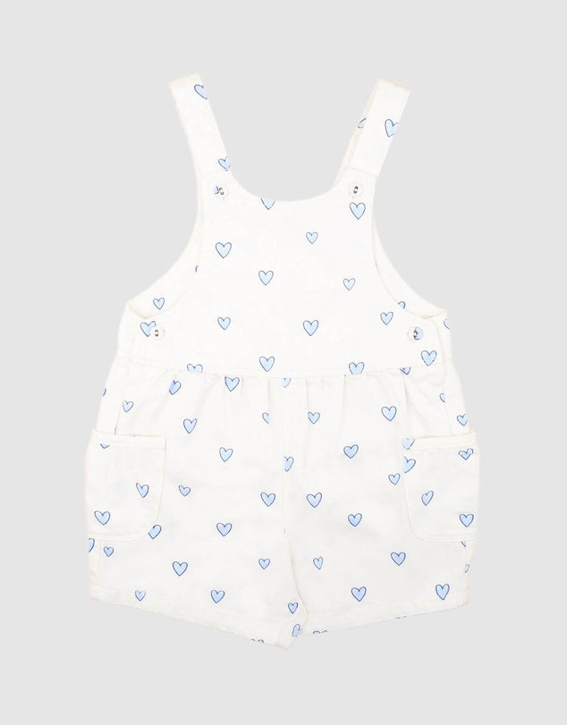 Piccolina Heart Overalls | Fox & Finch