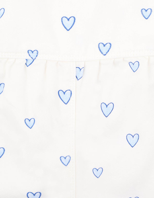 Piccolina Heart Overalls | Fox & Finch