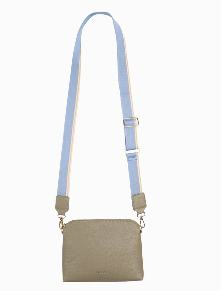 Our latest Hudson Cross Body Bag  by Zjoosh combines style and function with two removable straps Available from www.thecollectivenz.com