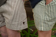 Steven Shorts - Green / Oat