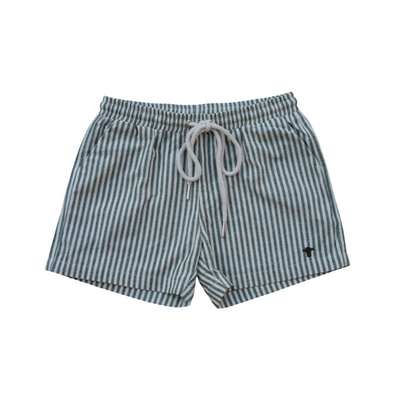 Steven Shorts - Green / Oat