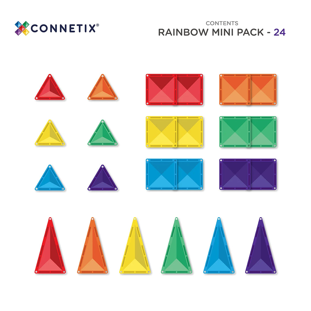 Connectix Rainbow Mini Pack 24 pc