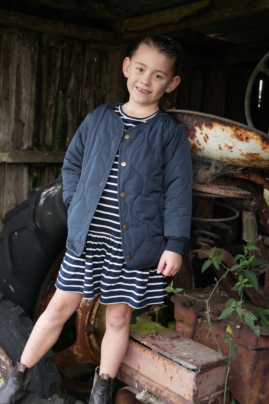 The India jacket has been meticulously designed with comfort and style front of mind, crafted in a gorgeous quilted pattern teamed with a timeless gingham inner- this is not one to be missed! Available from www.thecollectivenz.com