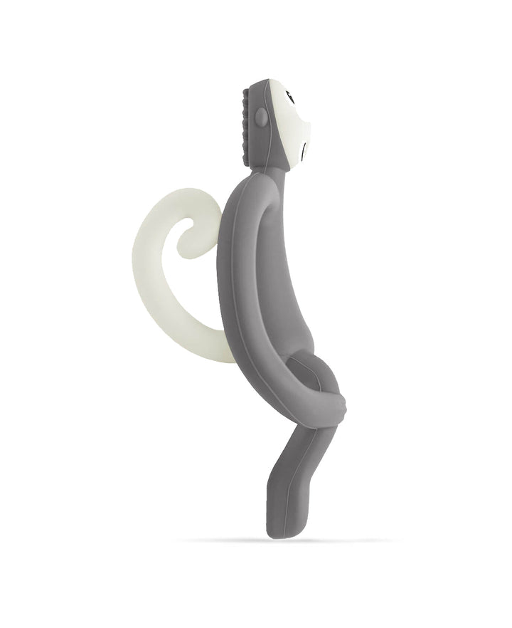 Monkey Teething Toy and Gel Applicator - Grey