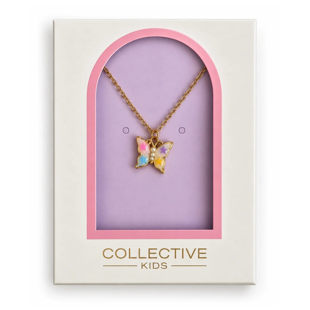 Multi Butterfly Kids Necklace | Collective Kids