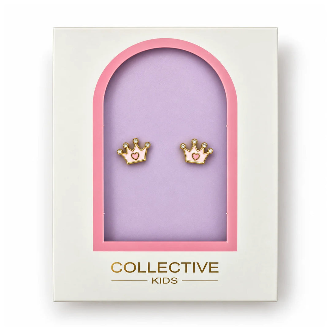 Crown Kids Studs| Collective Kids
