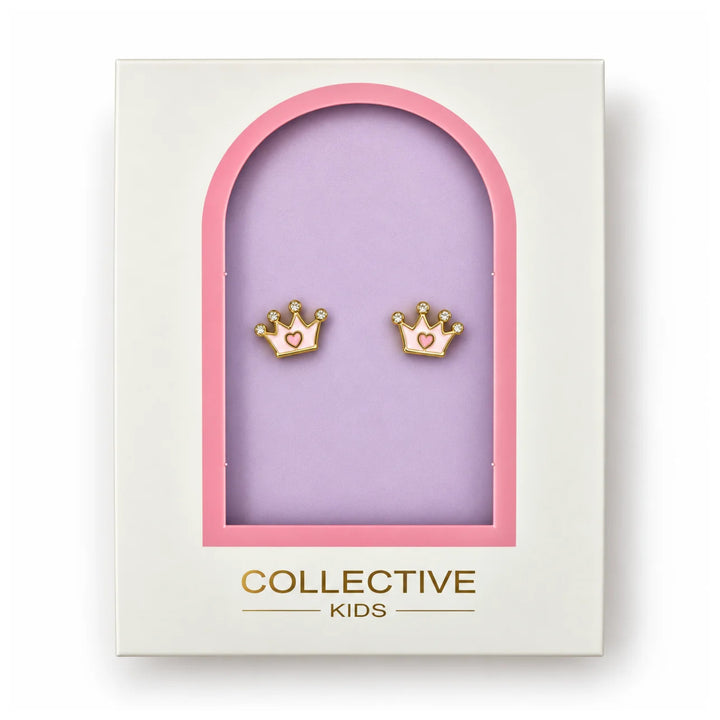 Crown Kids Studs| Collective Kids