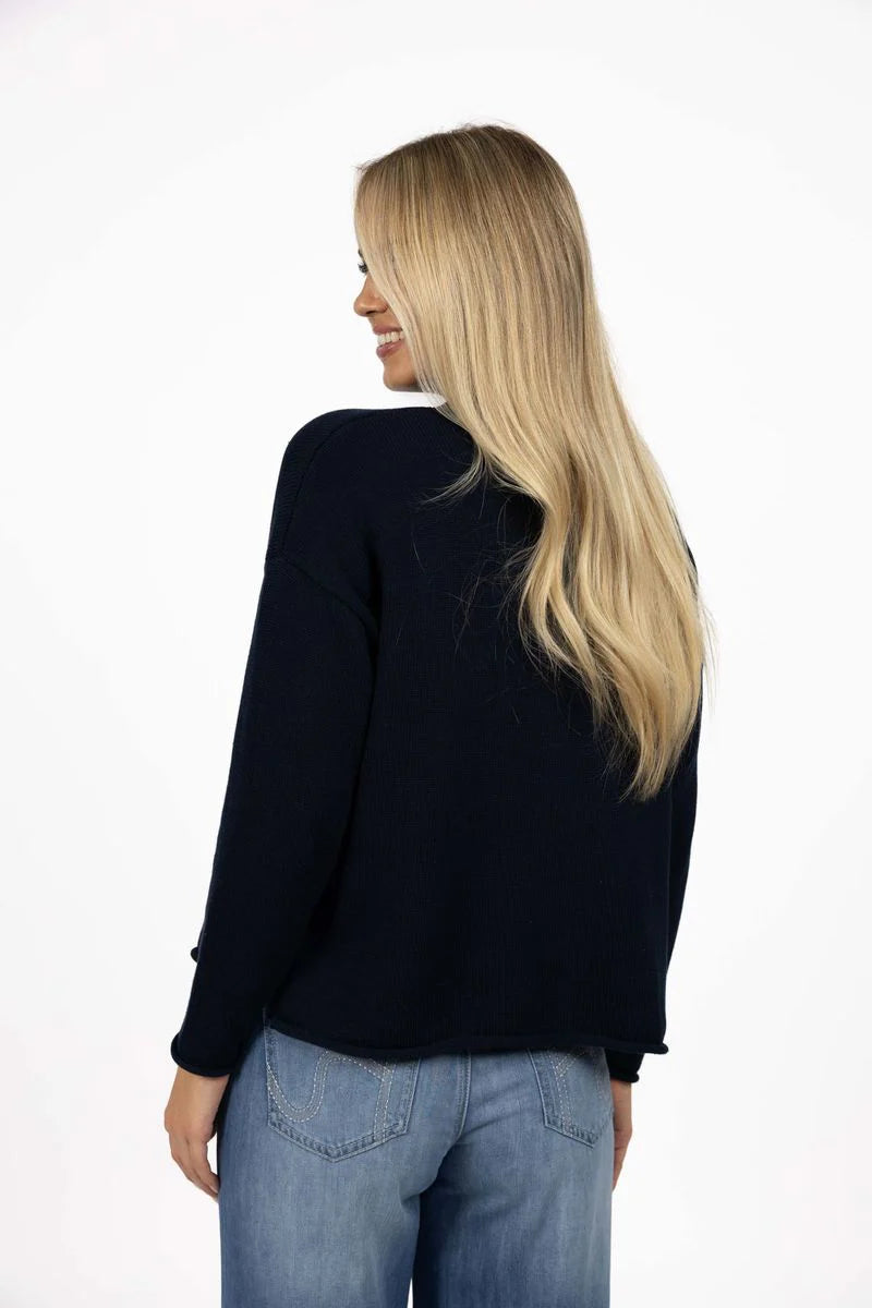 Divine Jumper - Navy (HW26200)