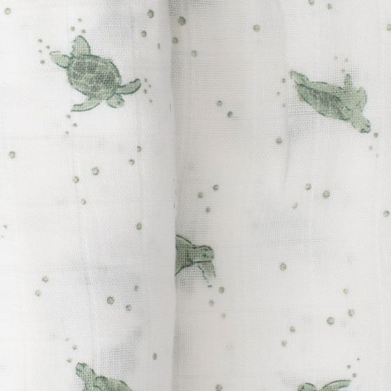 Little Bamboo Muslin Washers 6pk - Turtle Bay