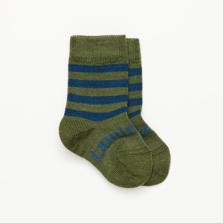 Lamington Socks are New Zealand Made, 70% Merino wool baby socks, sizes knitted into every pair so no confusion over whose are whos, available from www.thecollectivenz.com