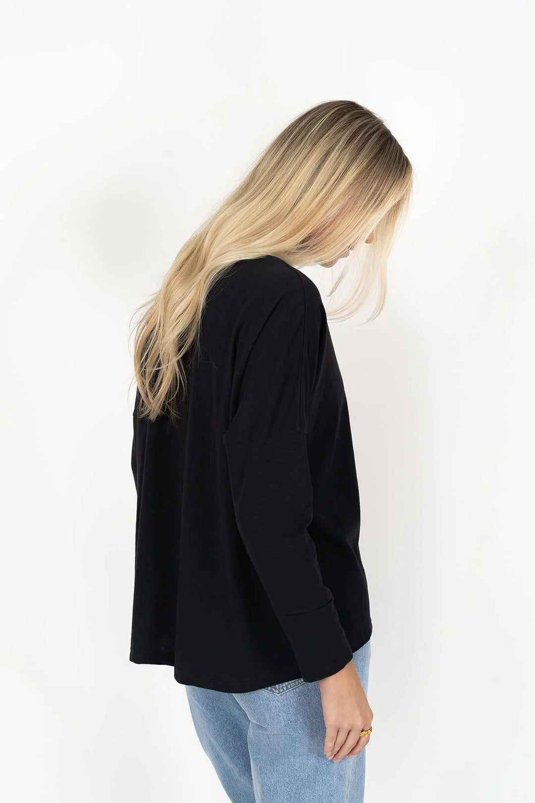 Dippy LS Tee - Slate (HW26502)