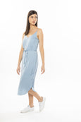 Loyal Midi Slip Dress - Blue (BL2598-11)