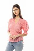 Butterfly Top - Pink Crinkle (SL3085-12)