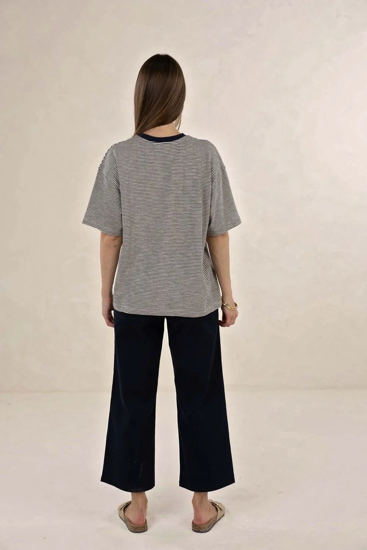 Midnight Bestie Stripe Tee | Humidity
