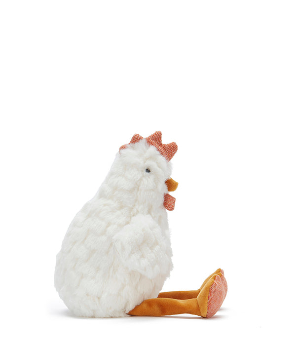 Nana Huchy charlie the chicken rattle available from www.thecollectivenz.com