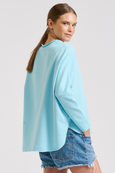 Raw L/S Sweatshirt - Sky Blue