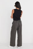 Re:Union resort olive linen pants available from www.thecollectivenz.com