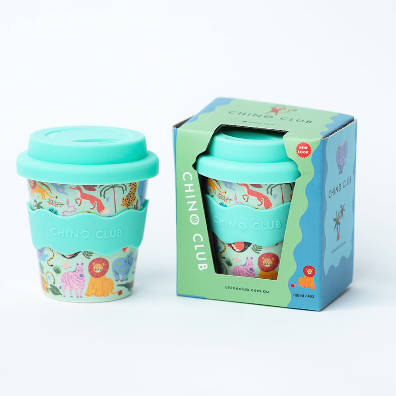 Chino Club reusable baby chino cup available from www.thecollectivenz.com