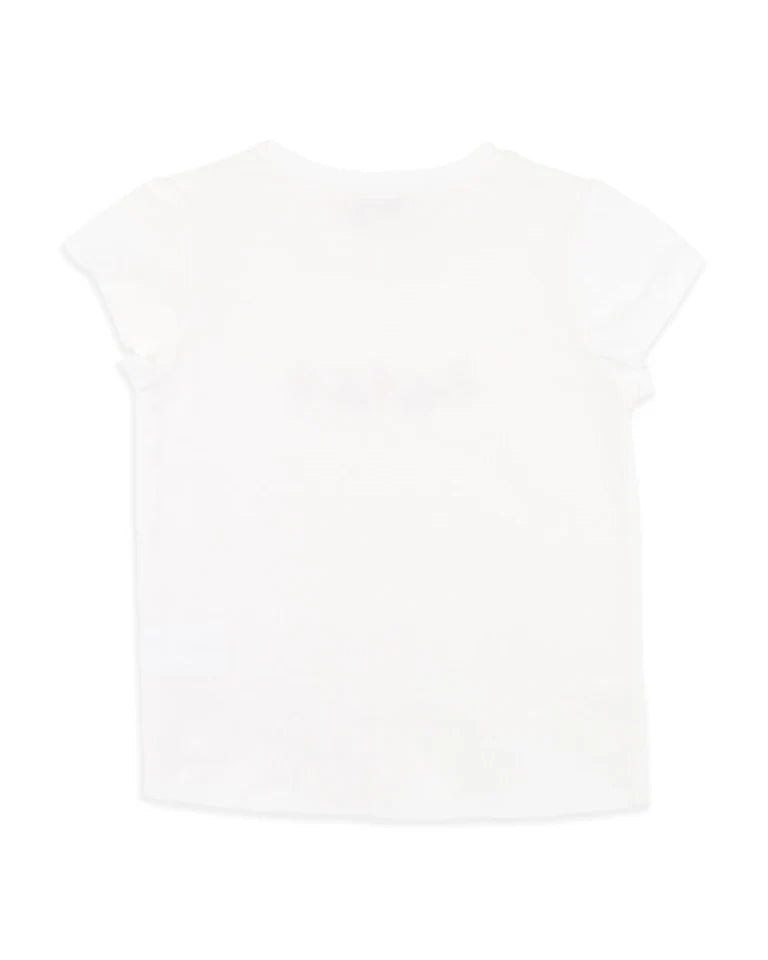 Songbird Embroidered Tee - Cloud (LAST SIZE / 5y)