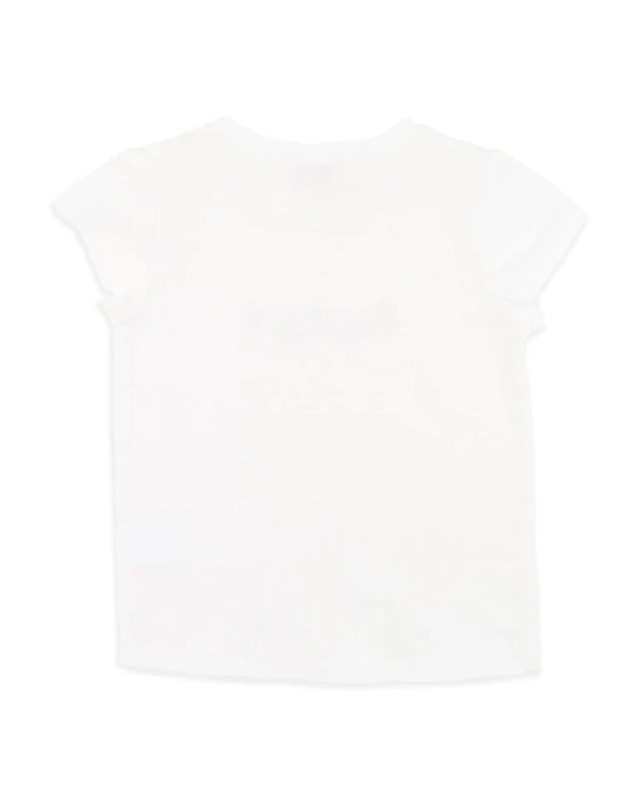 Songbird Embroidered Tee - Cloud (LAST SIZE / 5y)