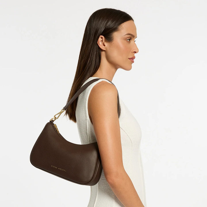 Status Anxiety Look Both Ways - Cocoa/brushed gold