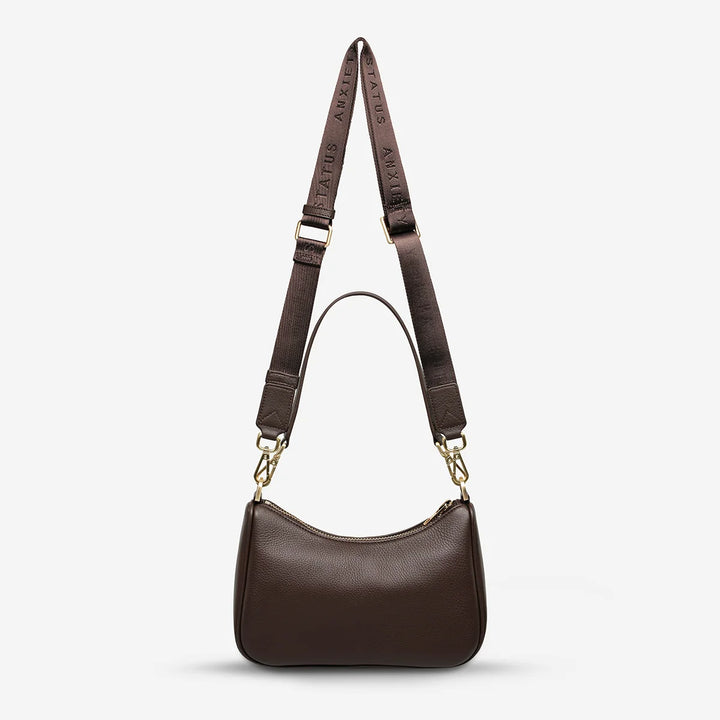 Status Anxiety Look Both Ways - Cocoa/brushed gold