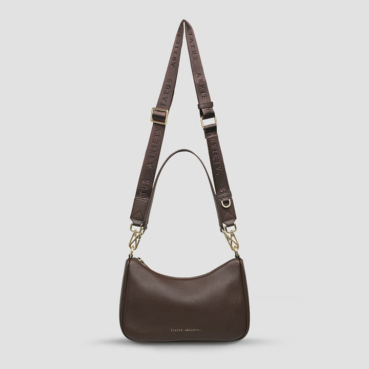 Status Anxiety Look Both Ways - Cocoa/brushed gold