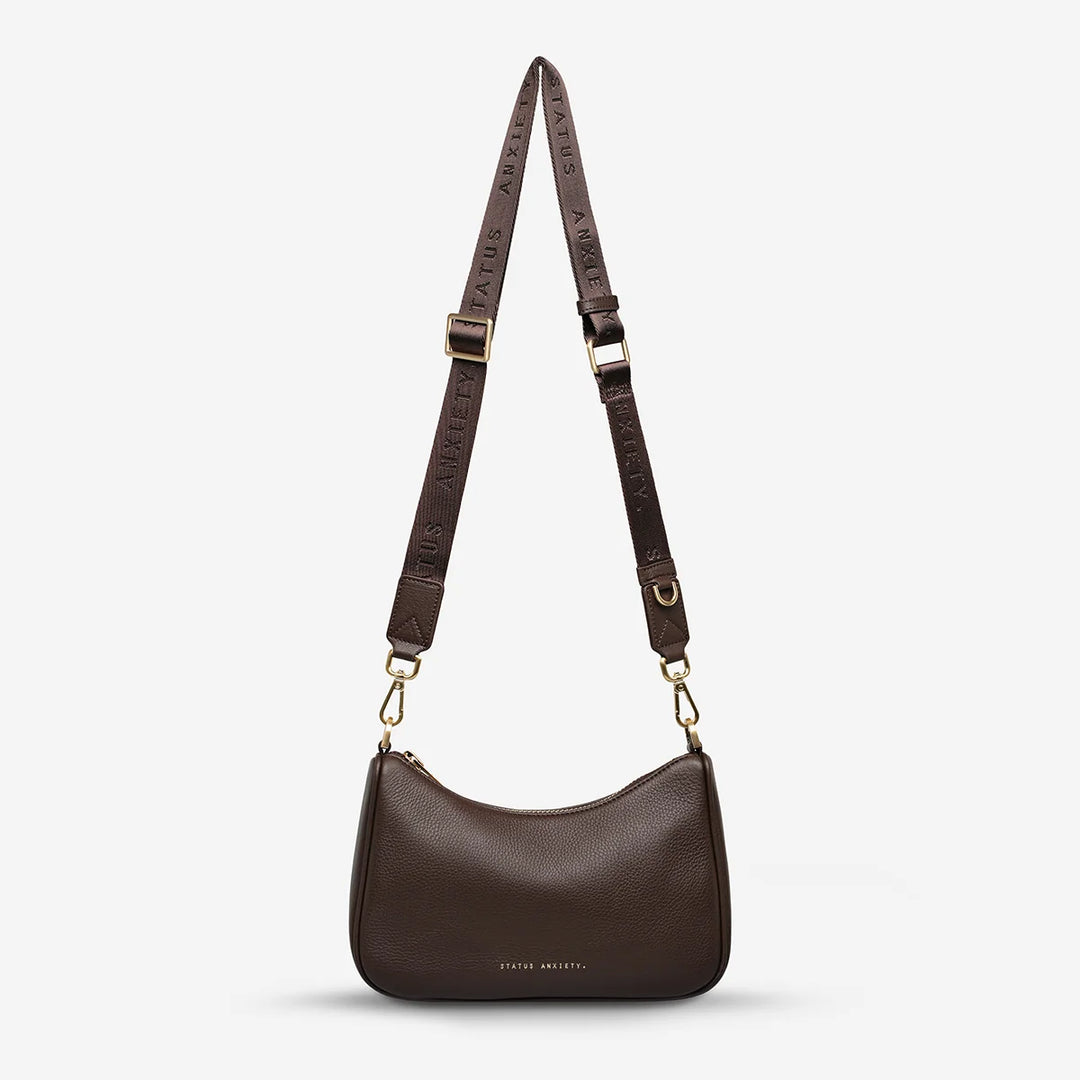 Status Anxiety Look Both Ways - Cocoa/brushed gold