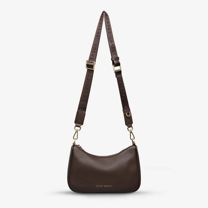 Status Anxiety Look Both Ways - Cocoa/brushed gold